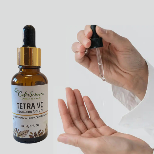 Collection of Tetra VC serum for application